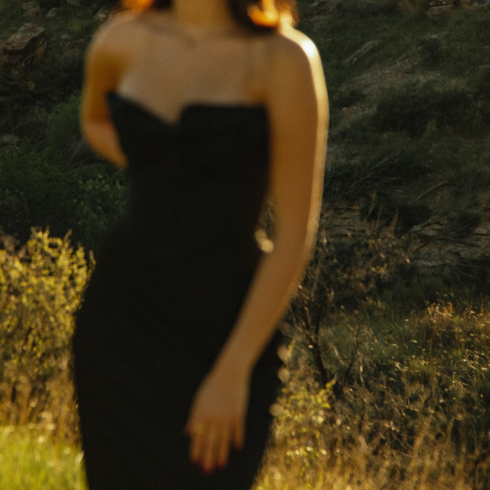 House of CB Black Strapless Maxi Dress - Picture 4 of 4